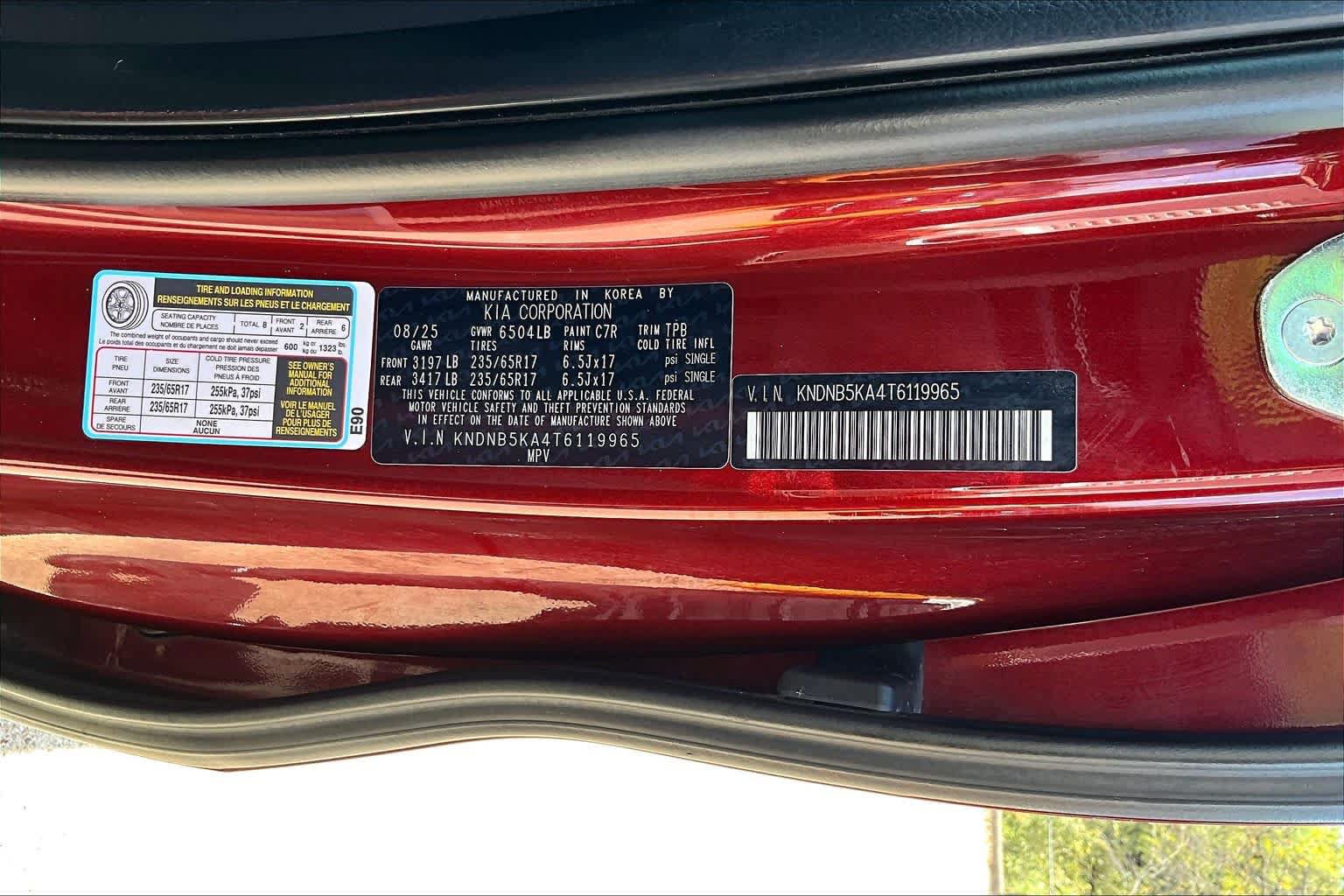 Used 2026 Kia Carnival LXS FWD image 34