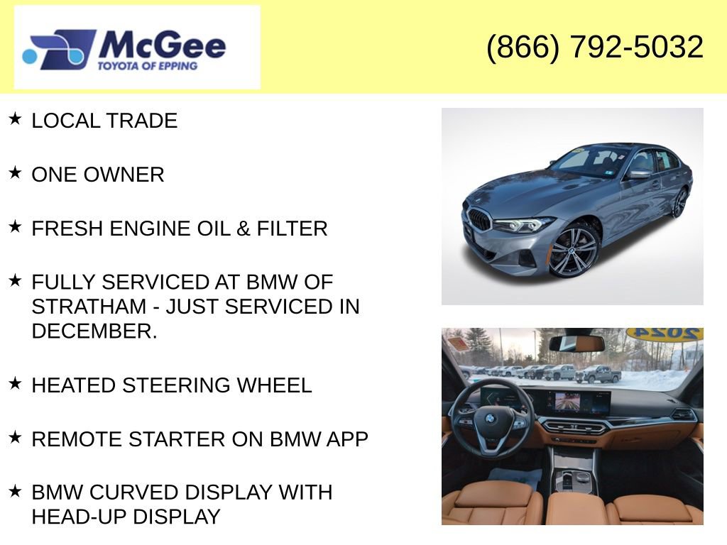 Used 2024 BMW 330i xDrive Sedan w/ Premium Package image 8
