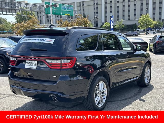 Certified 2024 Dodge Durango GT AWD/4WD image 3