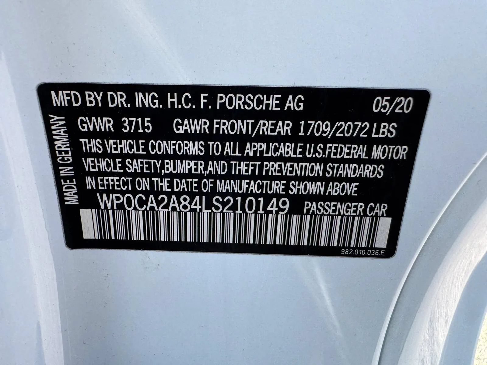 Used 2020 Porsche 718 Boxster RWD image 33