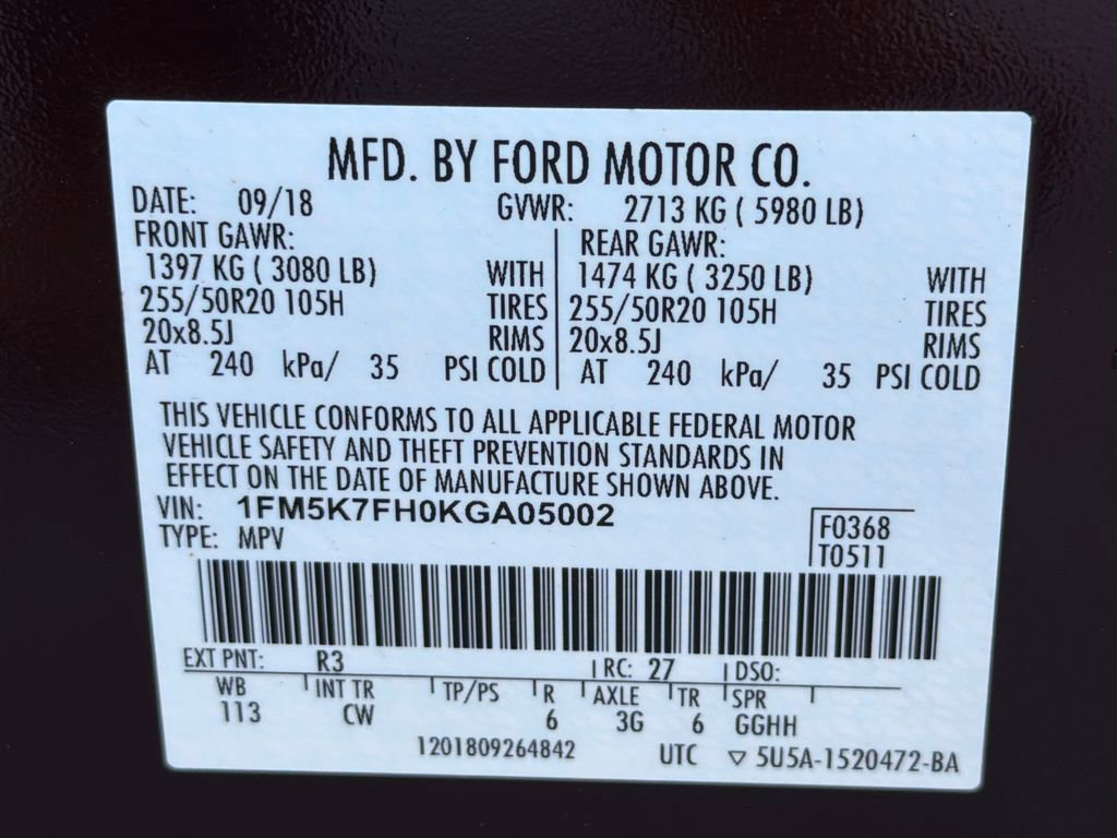 Used 2019 Ford Explorer Limited image 55