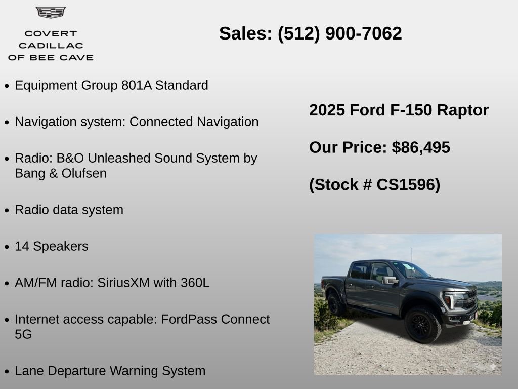 Used 2025 Ford F150 Raptor image 6