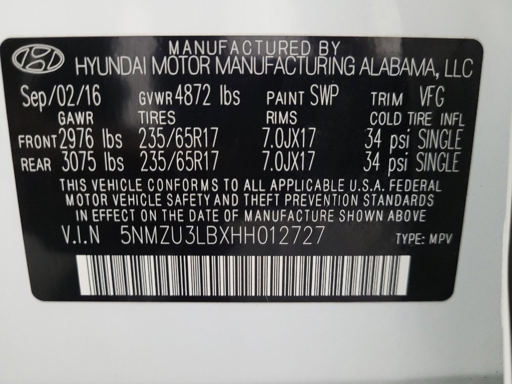 Used 2017 Hyundai Santa Fe Sport image 33