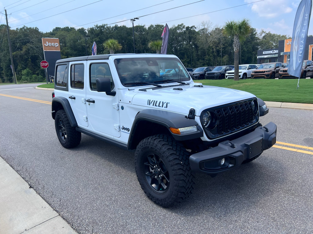 Certified 2025 Jeep Wrangler Unlimited Sport S 4xe AWD/4WD image 1