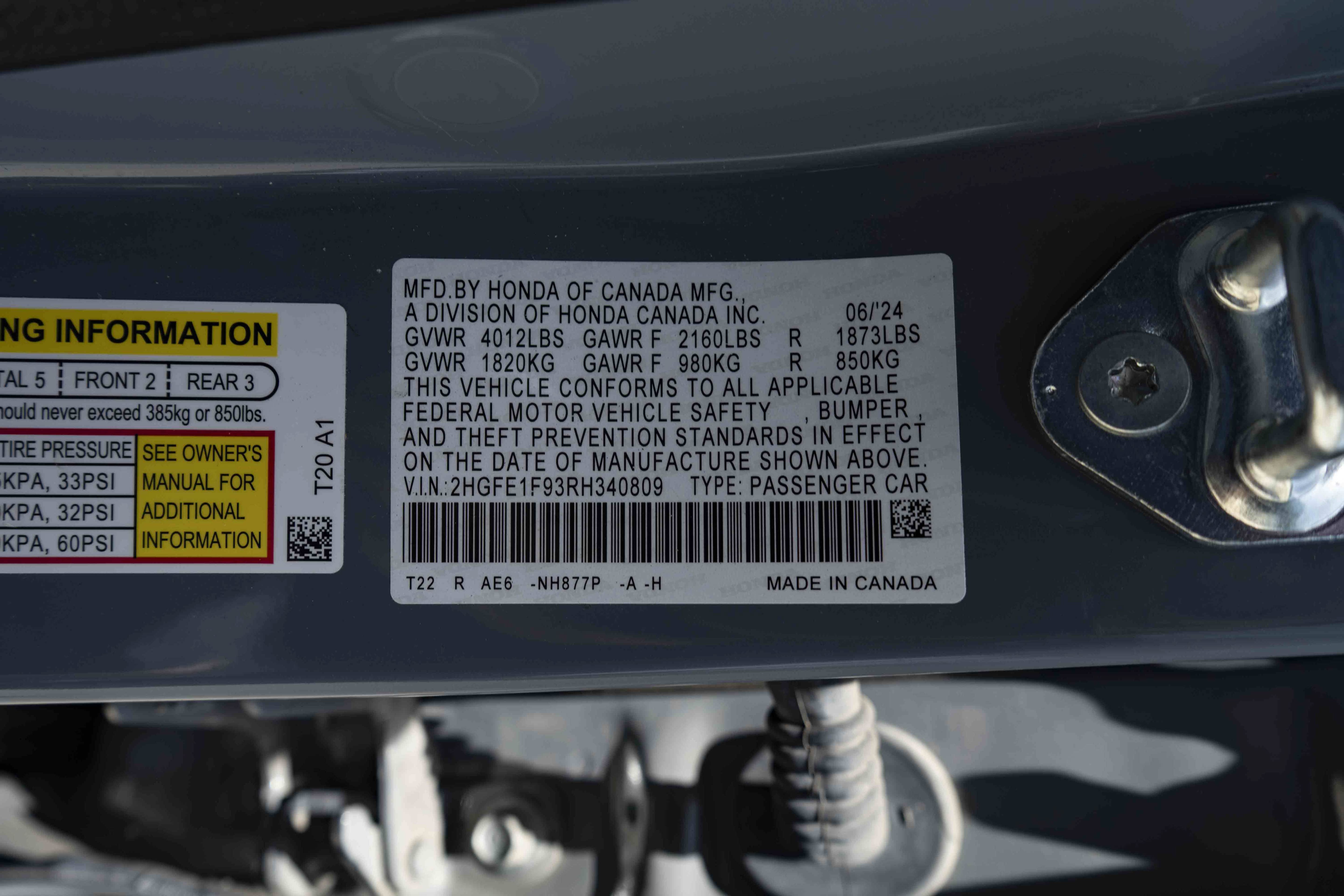 Used 2024 Honda Civic Touring image 47