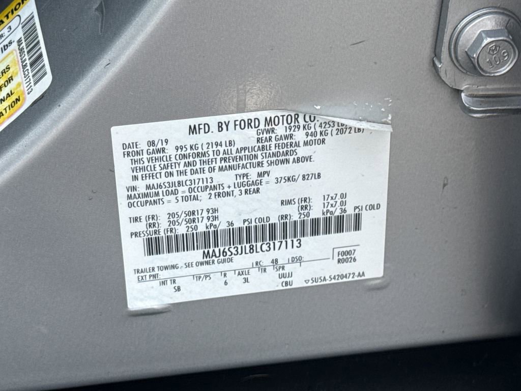 Used 2020 Ford EcoSport SES w/ SES Black Appearance Package image 24