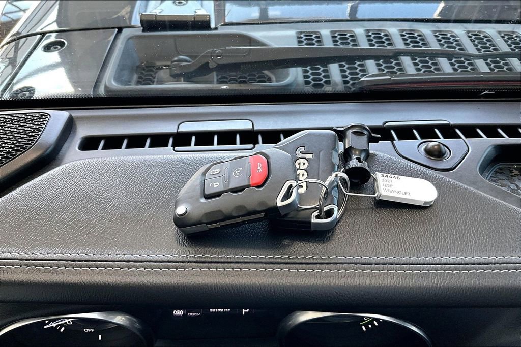 Used 2021 Jeep Wrangler Unlimited Sahara 4xe w/ Cold Weather Group image 12