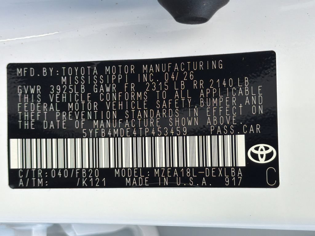 Used 2026 Toyota Corolla LE FWD image 35
