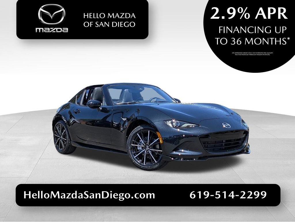 New 2026 MAZDA MX-5 Miata RF Grand Touring w/ Appearance Package image 1