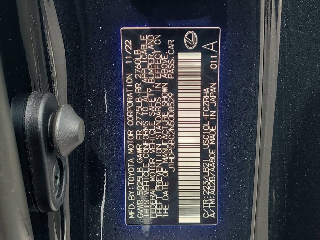 Used 2022 Lexus RC F w/ Premium Package RWD image 33