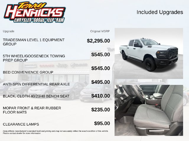 Used 2025 RAM 2500 Tradesman AWD/4WD image 8