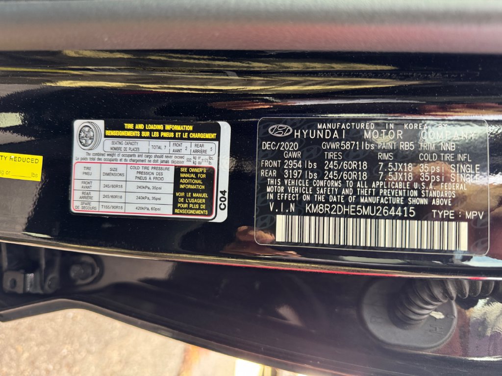 Used 2021 Hyundai Palisade SEL AWD/4WD image 25