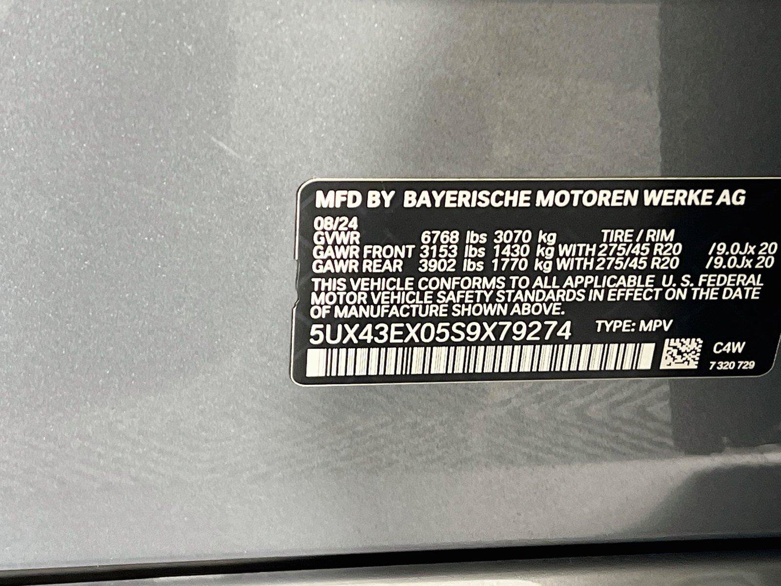 Used 2025 BMW X6 M60i w/ Climate Comfort Package AWD/4WD image 32