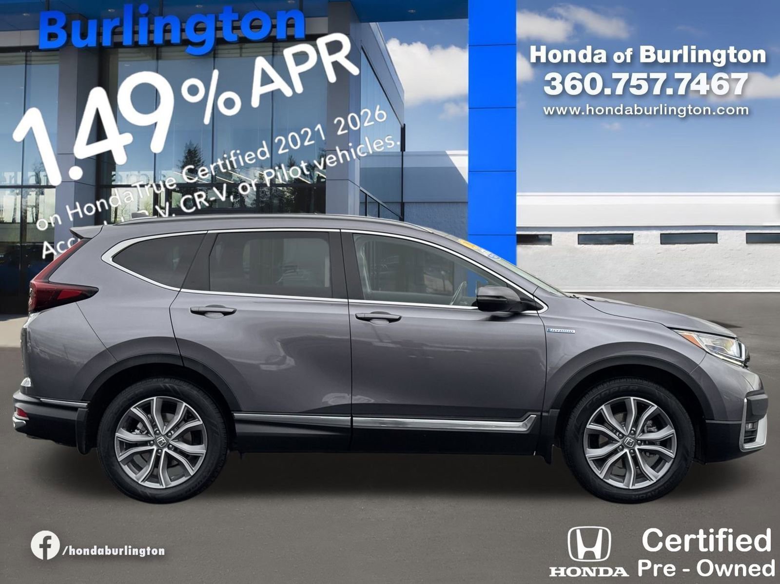 Used 2021 Honda CR-V Touring image 8