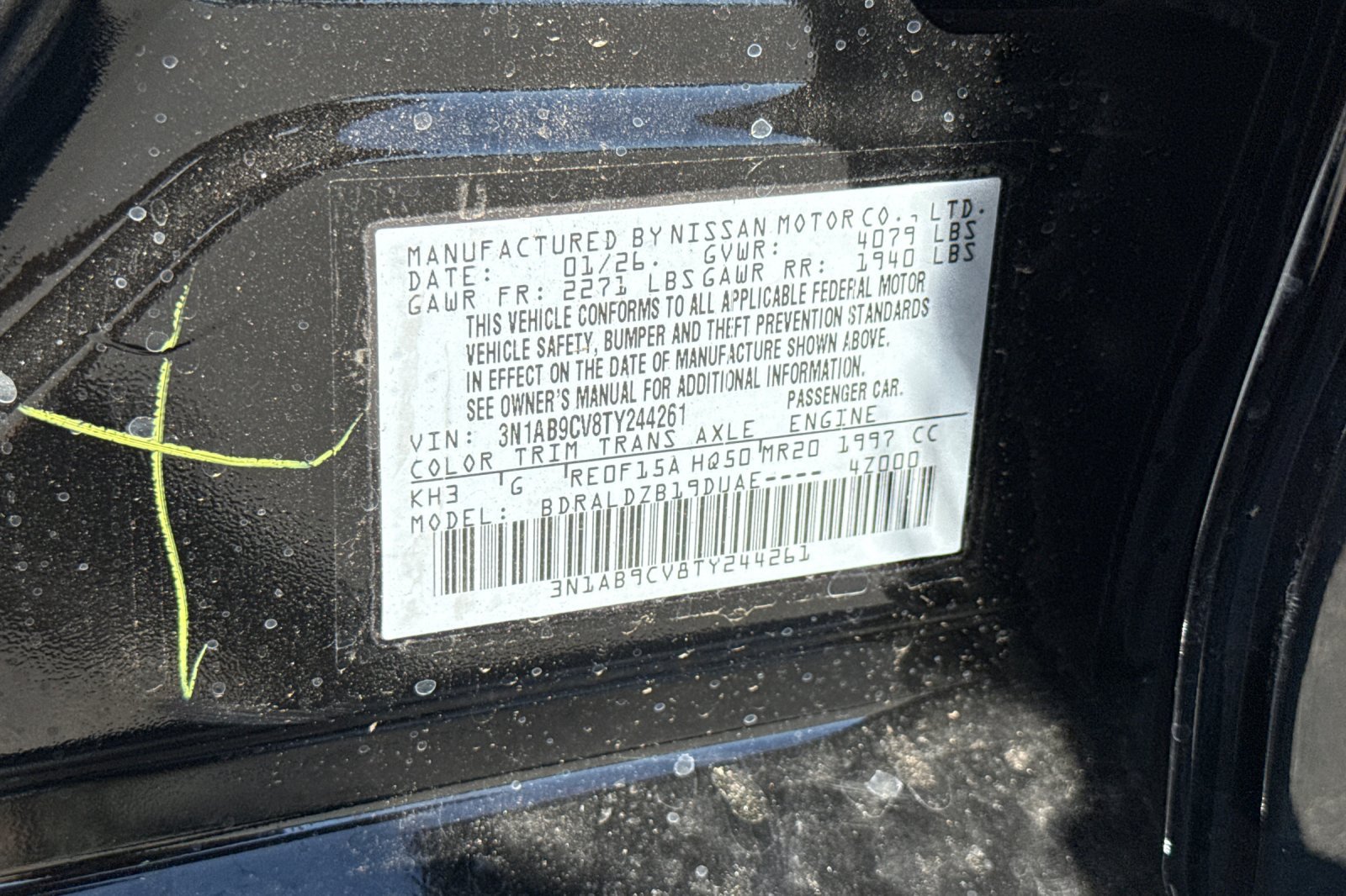 New 2026 Nissan Sentra SV w/ SV Convenience Package FWD image 25