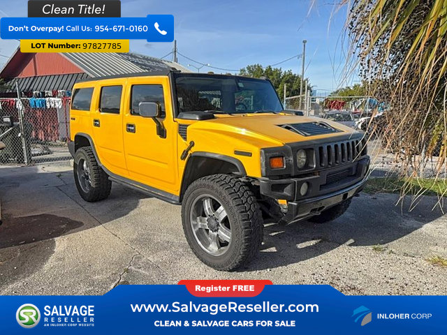 Used 2003 HUMMER H2 w/ Preferred Equipment Group