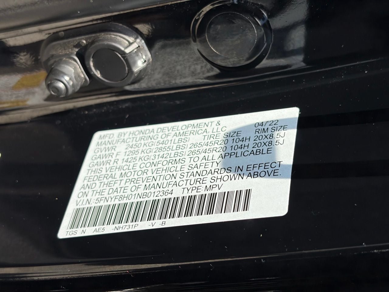 Used 2022 Honda Passport Elite image 15