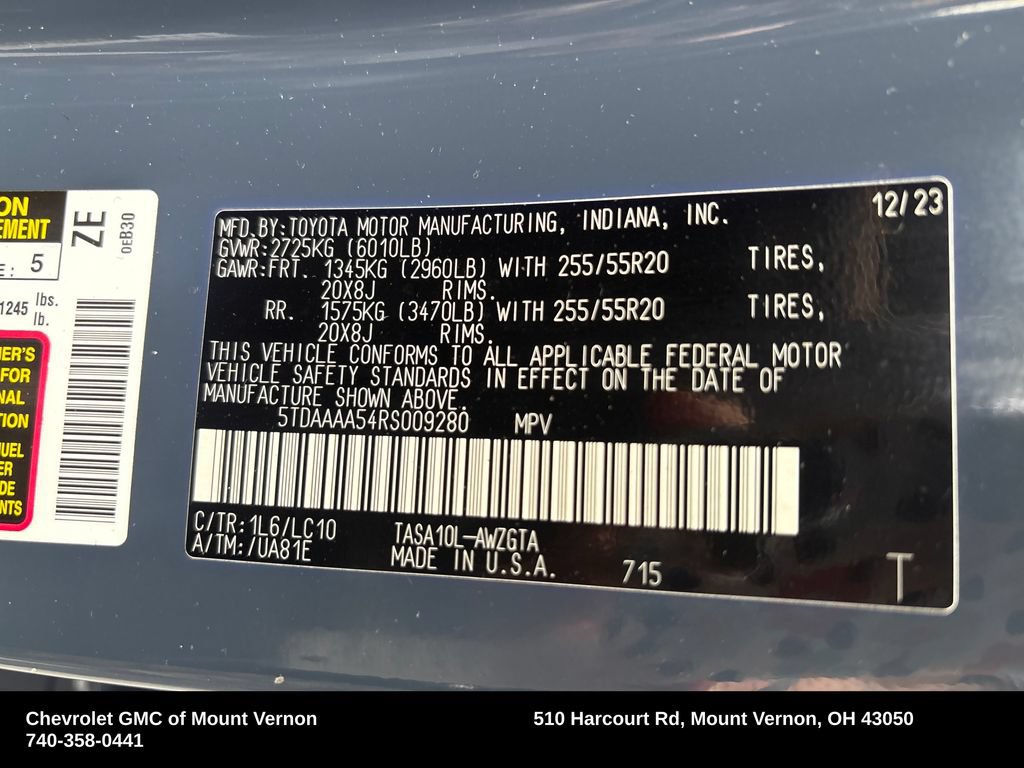 Used 2024 Toyota Grand Highlander FWD image 31