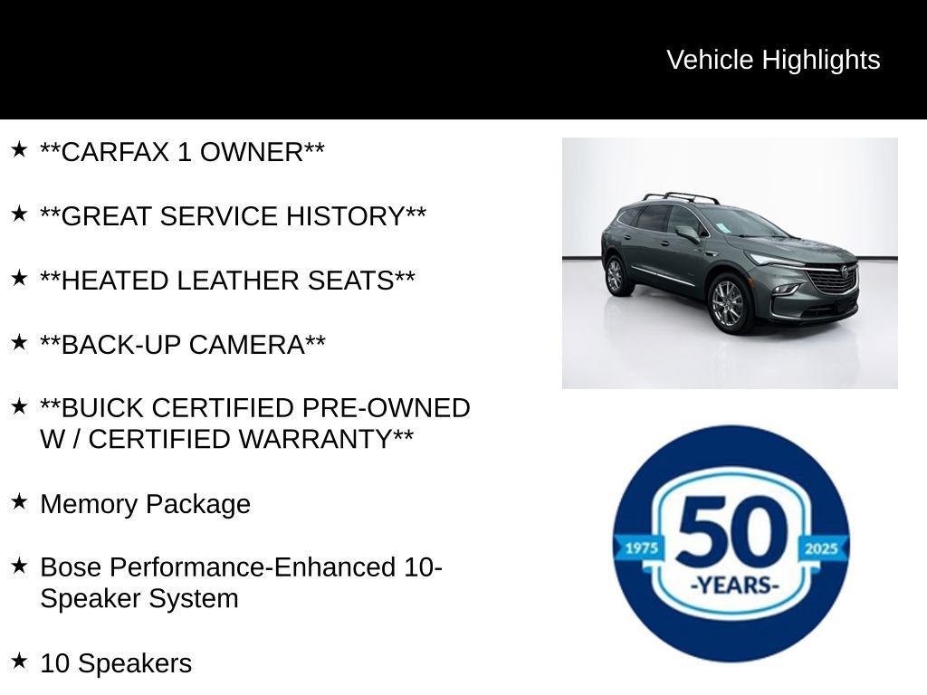 Used 2023 Buick Enclave Premium w/ Experience Buick Package image 7