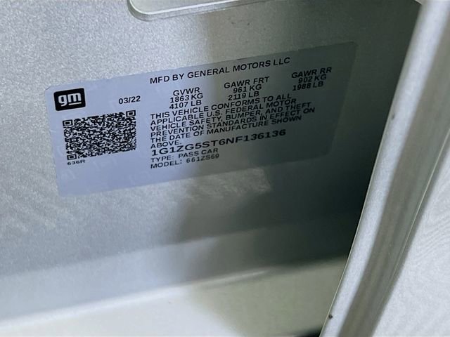 Used 2022 Chevrolet Malibu RS FWD image 30