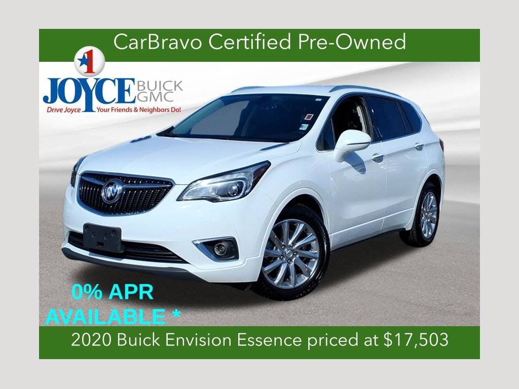 Certified 2020 Buick Envision Essence w/ LPO, Cargo Package
