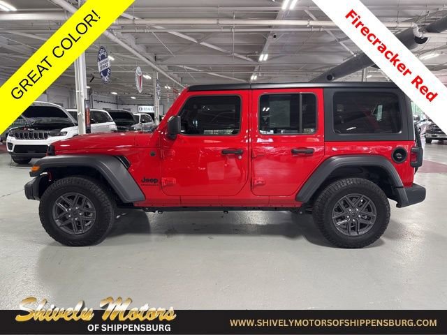 Certified 2024 Jeep Wrangler Unlimited Sport AWD/4WD image 2