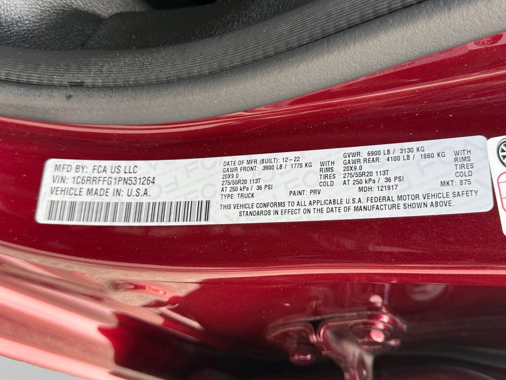 Certified 2023 RAM 1500 Big Horn AWD/4WD image 35