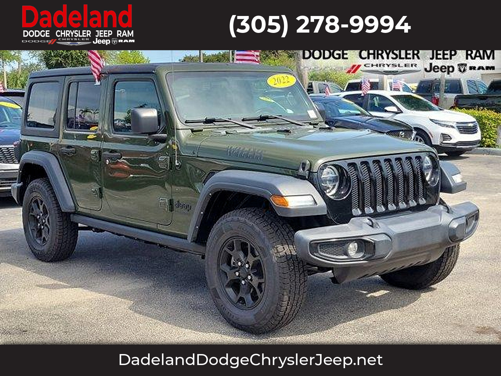Used 2022 Jeep Wrangler Unlimited Sport