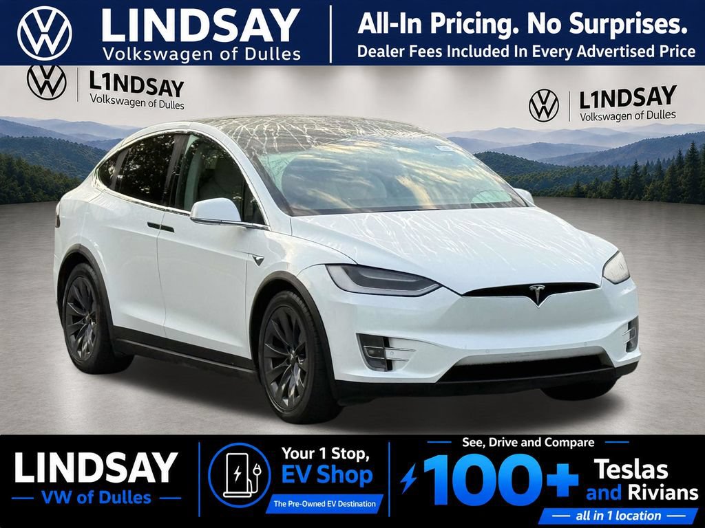 Used 2018 Tesla Model X 75D AWD/4WD image 1