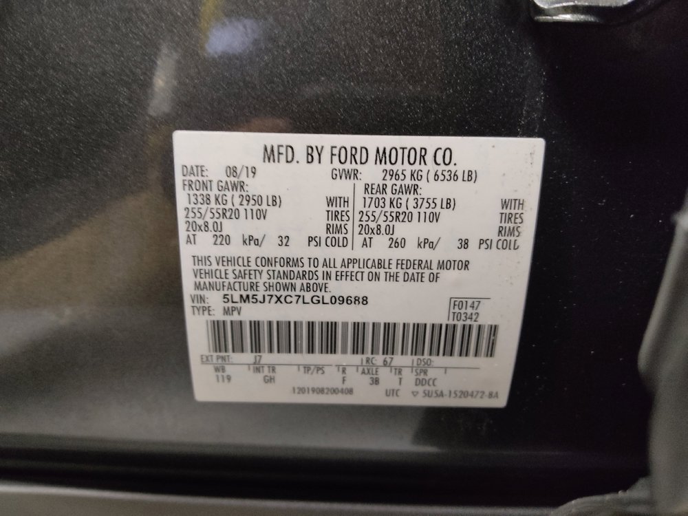 Used 2020 Lincoln Aviator Reserve w/ Equipment Group 201A image 33