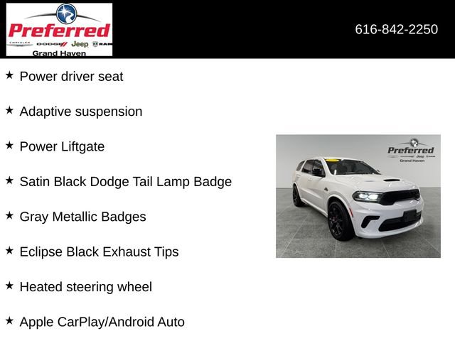 Used 2024 Dodge Durango SRT w/ Black Package AWD/4WD image 12