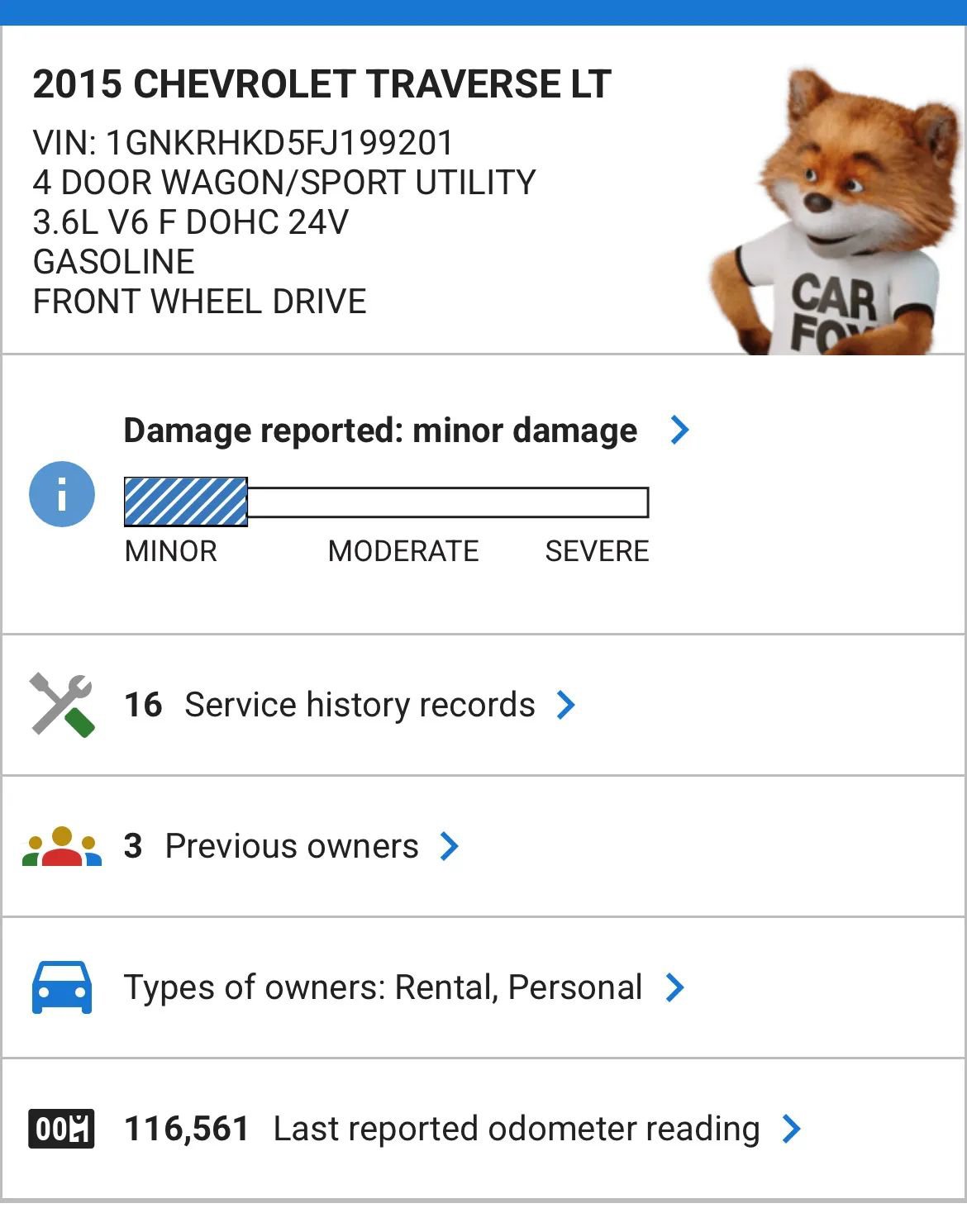 Used 2015 Chevrolet Traverse LT image 37