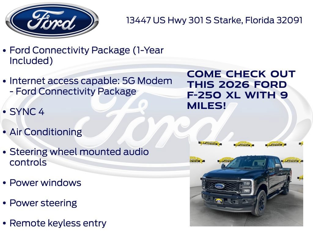 New 2026 Ford F250 XL w/ STX Appearance Package AWD/4WD image 25