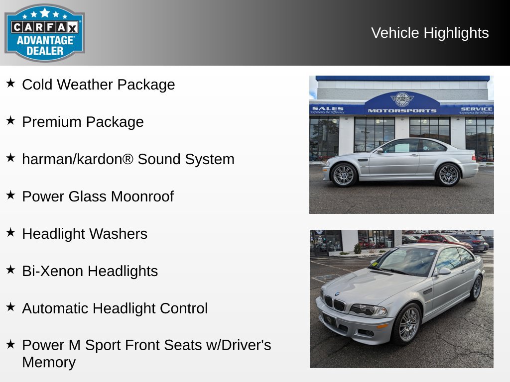 Used 2002 BMW M3 Coupe RWD image 4