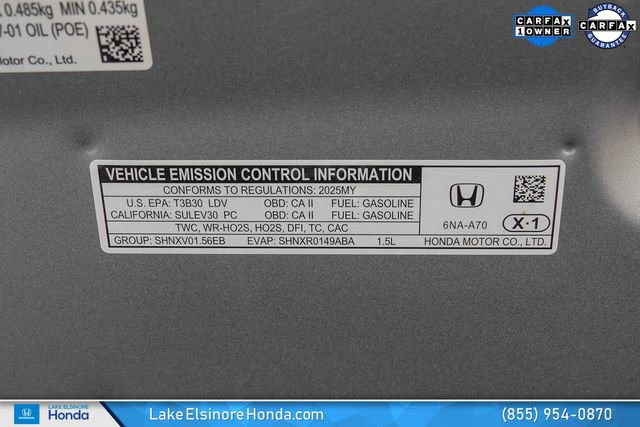 Certified 2025 Honda Accord SE image 31