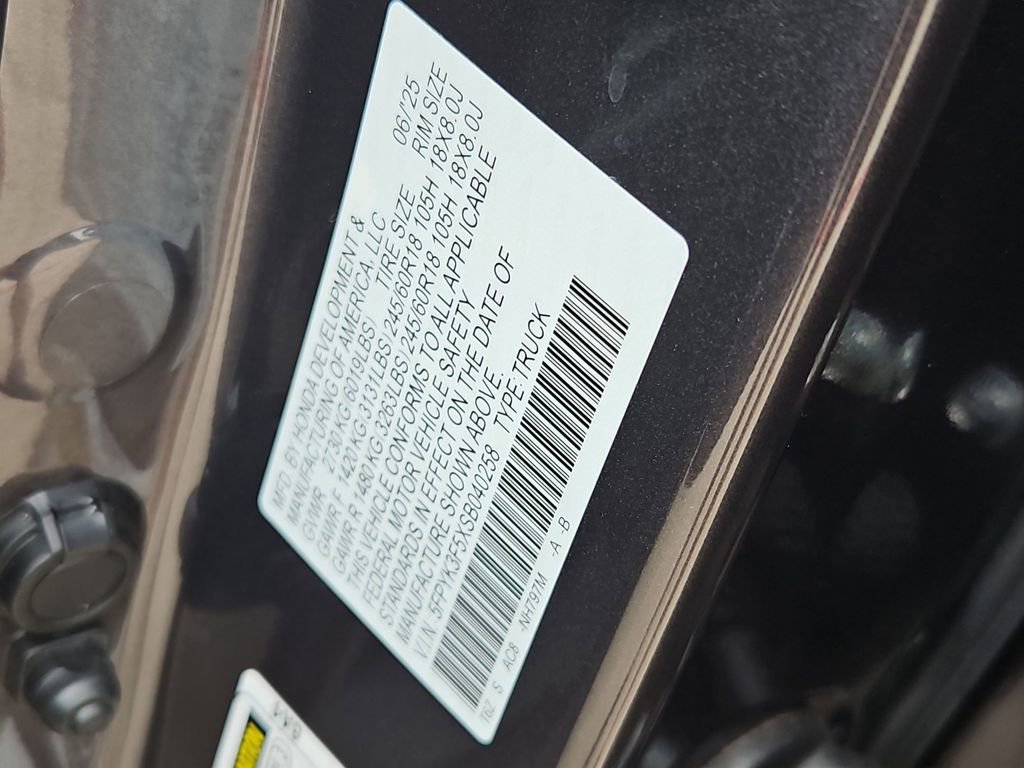 Used 2025 Honda Ridgeline RTL image 35