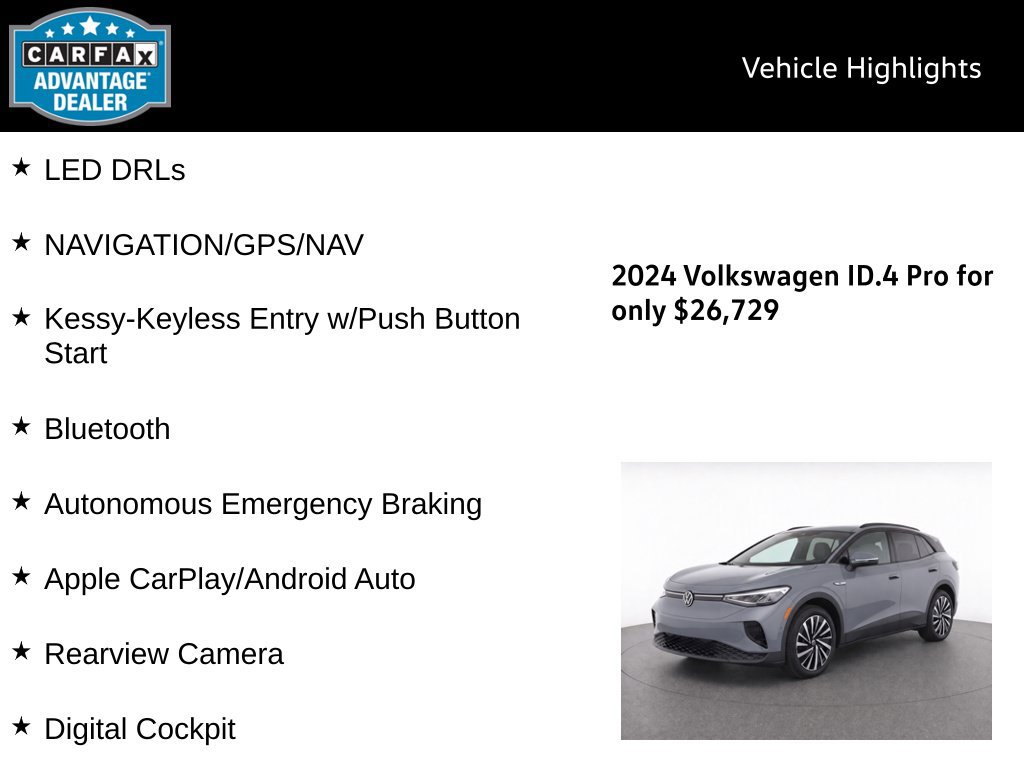 Certified 2024 Volkswagen ID.4 Pro AWD/4WD image 5