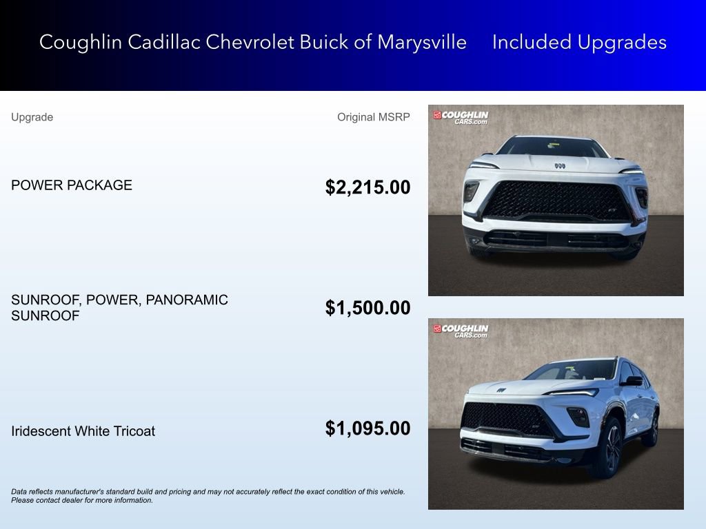 New 2026 Buick Enclave Sport Touring w/ Power Package image 3