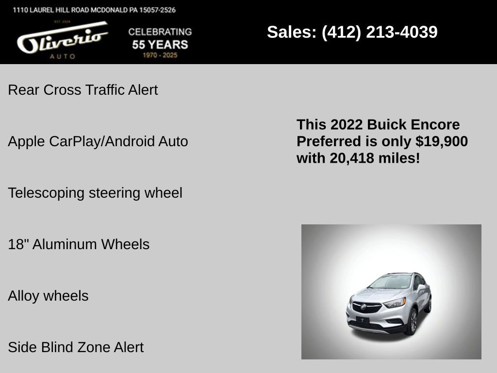 Used 2022 Buick Encore Preferred w/ Safety Package image 16