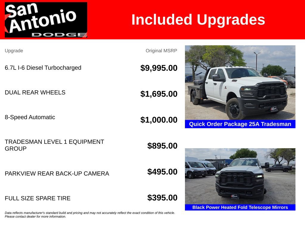 New 2026 RAM 3500 Tradesman AWD/4WD image 6
