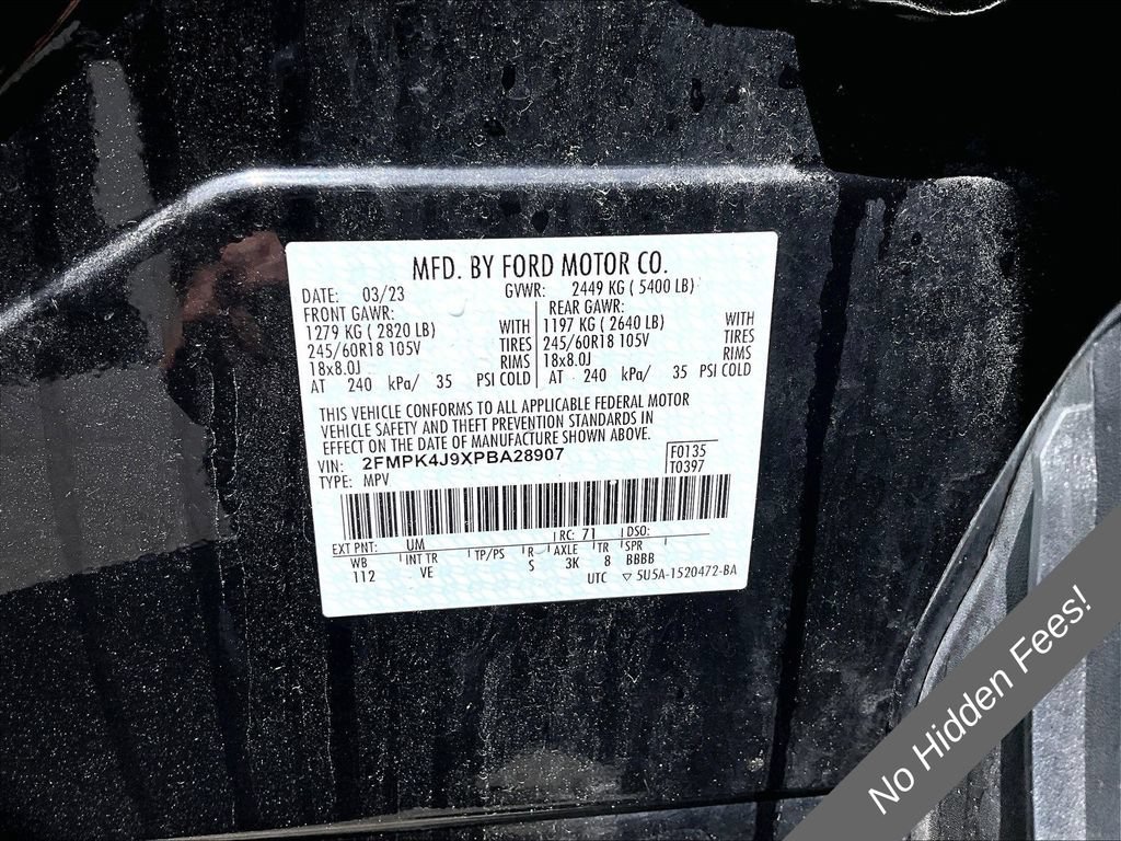 Used 2023 Ford Edge SEL AWD/4WD image 28