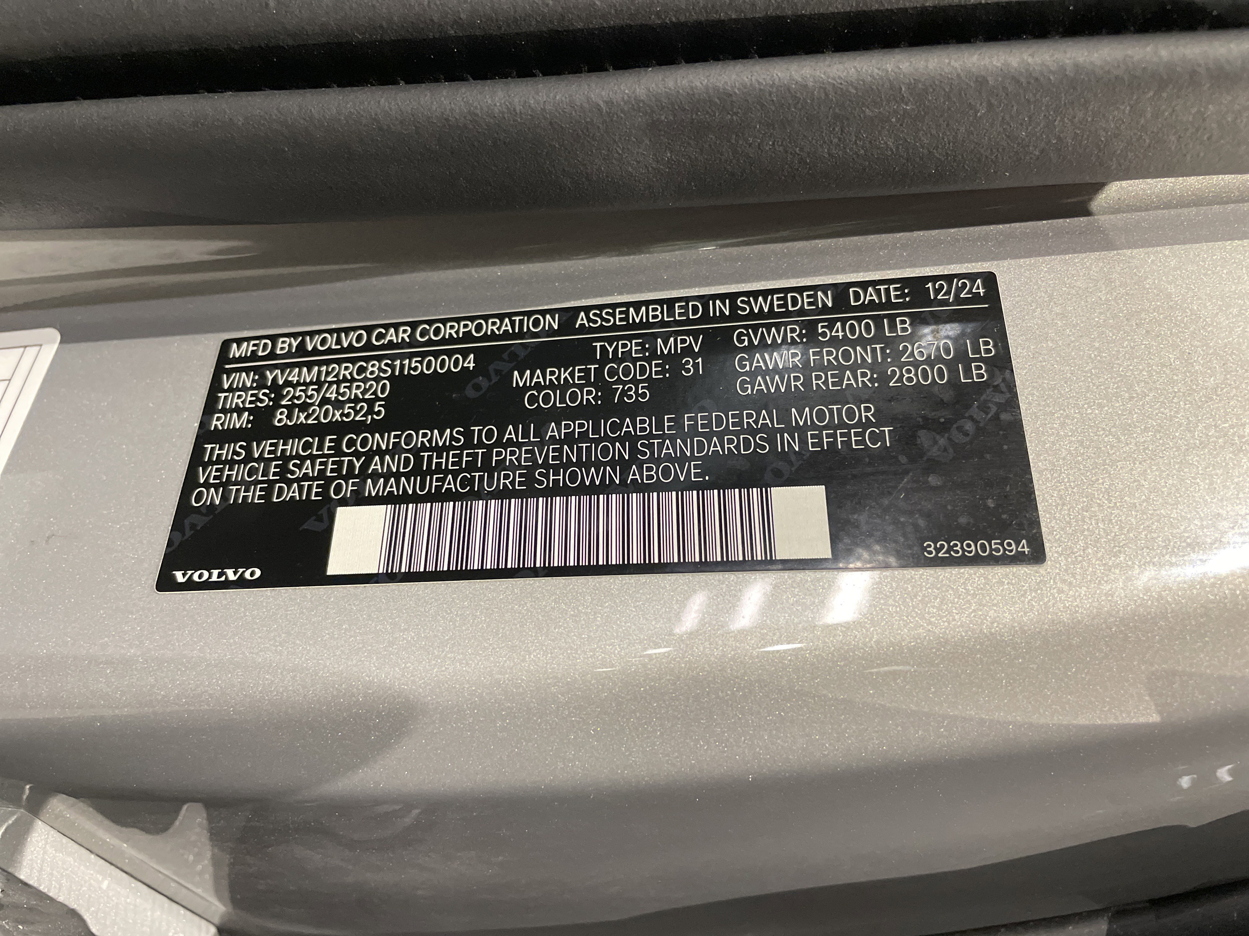 Used 2025 Volvo XC60 B5 Plus image 41