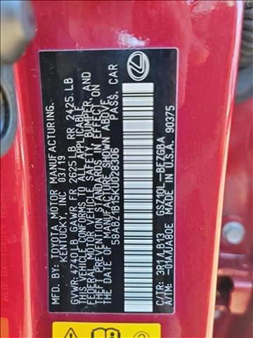 Used 2019 Lexus ES 350 ES 350 Luxury w/ Accessory Package 2 image 26