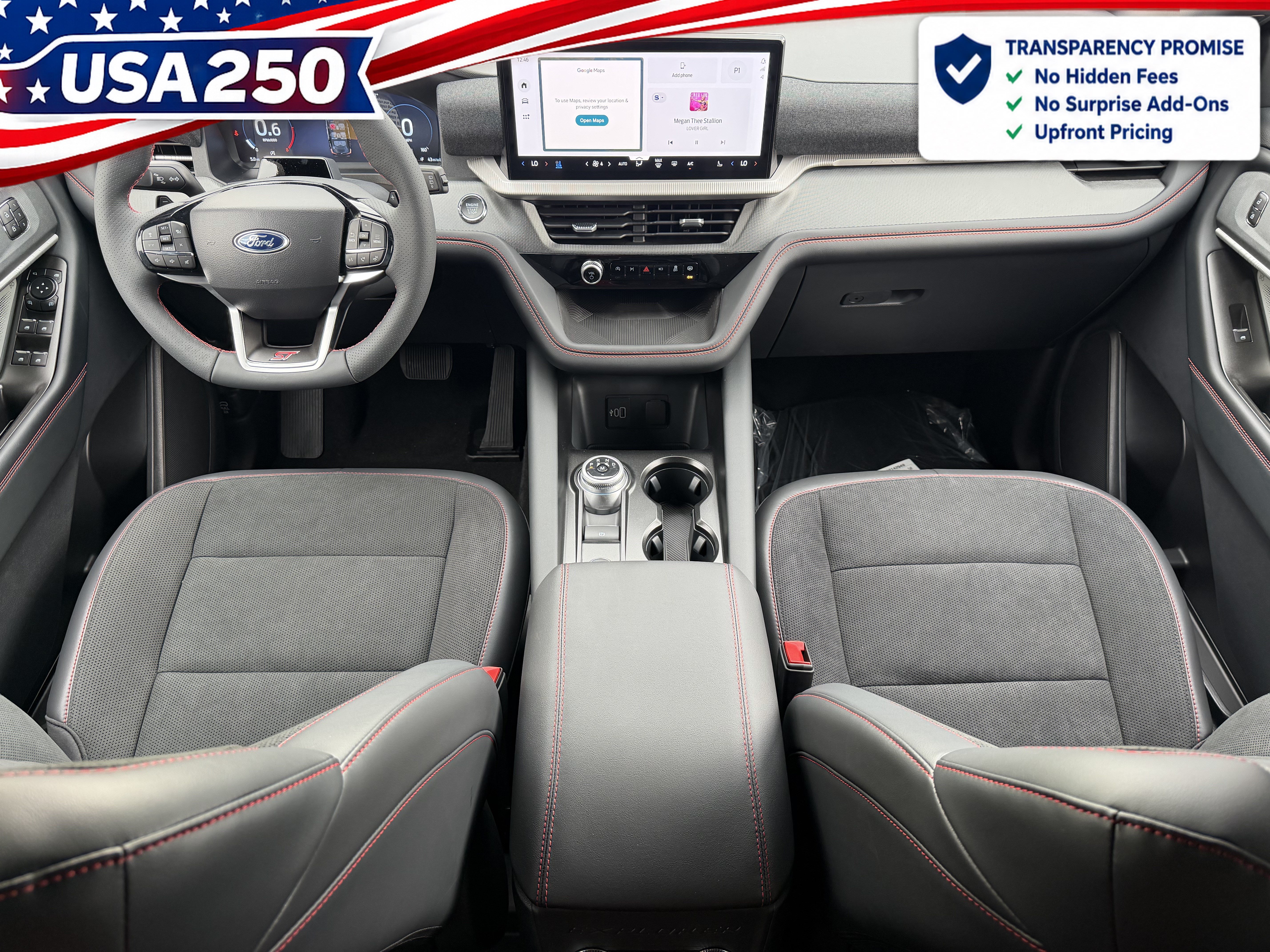 New 2026 Ford Explorer ST w/ Sun And Sound Package RWD image 11