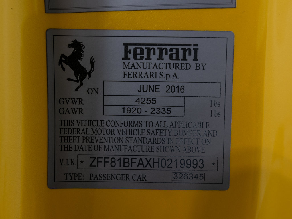Used 2017 Ferrari F12tdf RWD image 11