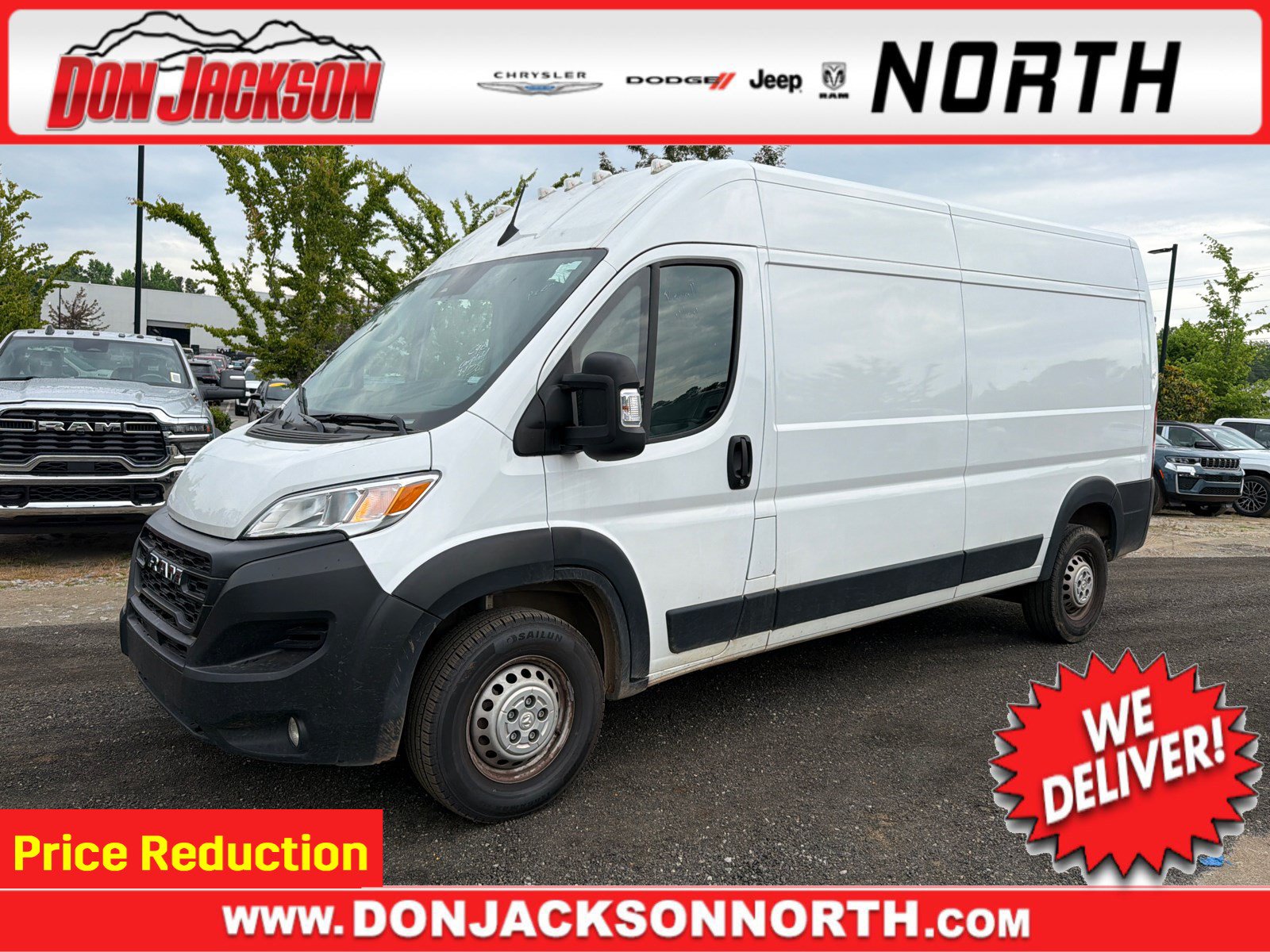Used 2024 RAM ProMaster 2500 w/ Convenience Group FWD image 1