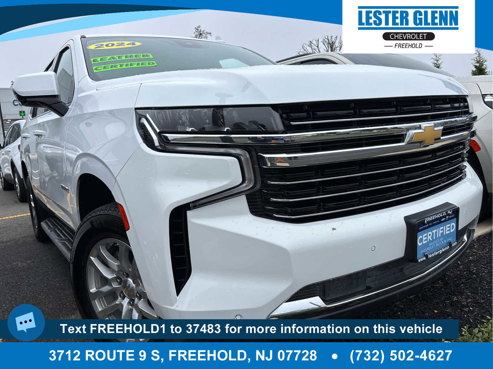 Certified 2024 Chevrolet Tahoe LT image 1