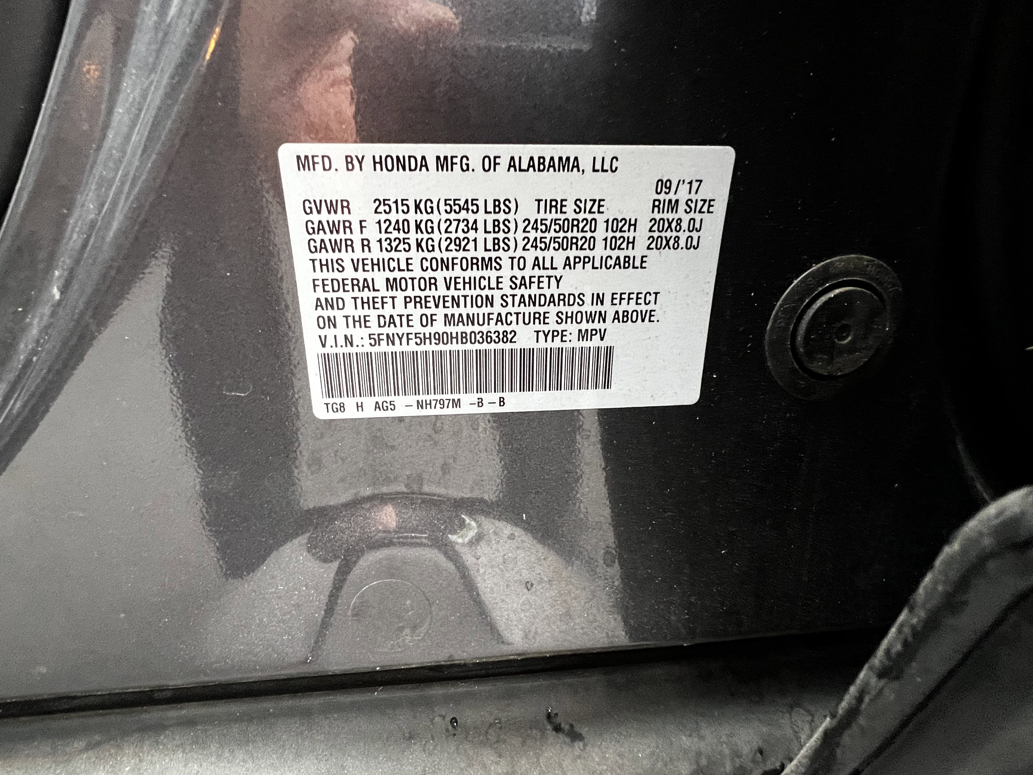 Used 2017 Honda Pilot Touring image 54