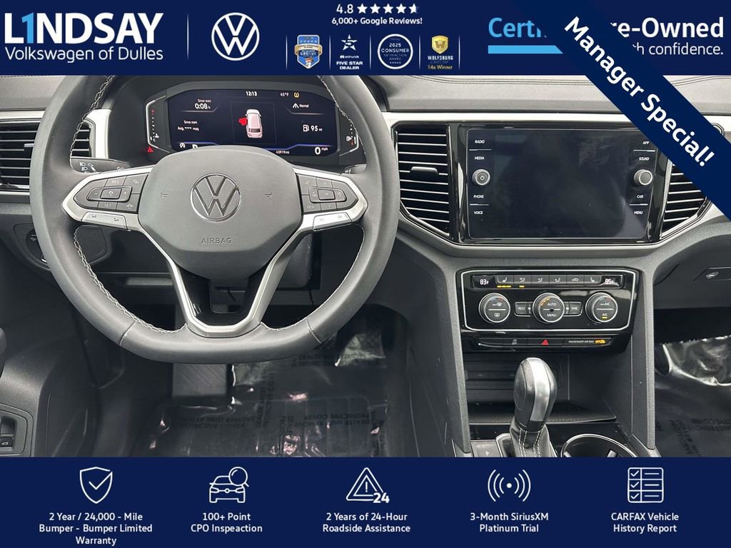 Certified 2023 Volkswagen Atlas SE w/ Panoramic Sunroof Package image 10