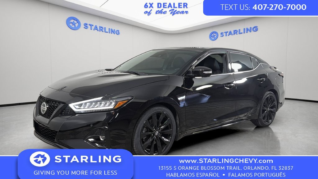Used 2022 Nissan Maxima SR w/ Sport Mat Group FWD image 1
